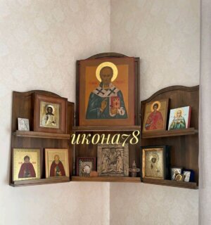 полка для икон угловая