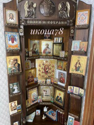 полка для икон угловая